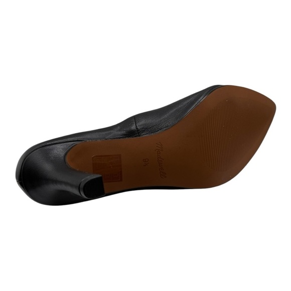 Madewell The Janet Pump in True Black Heel Stilettos Size 9.5 Career NN061 NEW - Picture 8 of 14